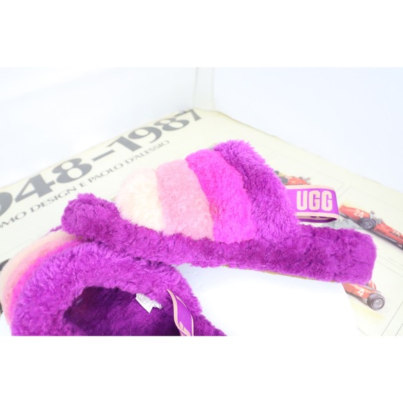 The UGG Fluff Yeah Slide (1097169) is a women's sandal  siz us 12 - Picture 7 of 10